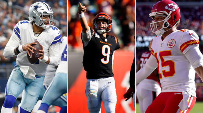 Dak Prescott, Joe Burrow and Patrick Mahomes head into the 2023 NFL season with their teams in contention for the Super Bowl.